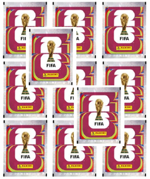 PANINI 11 Sticker Tüten, FIFA World Cup 2026 Stickerkollektion
